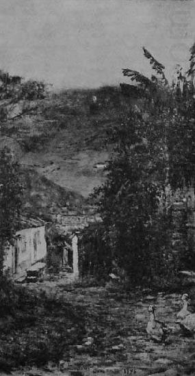 Landscape of Ouro Preto, Henrique Bernardelli